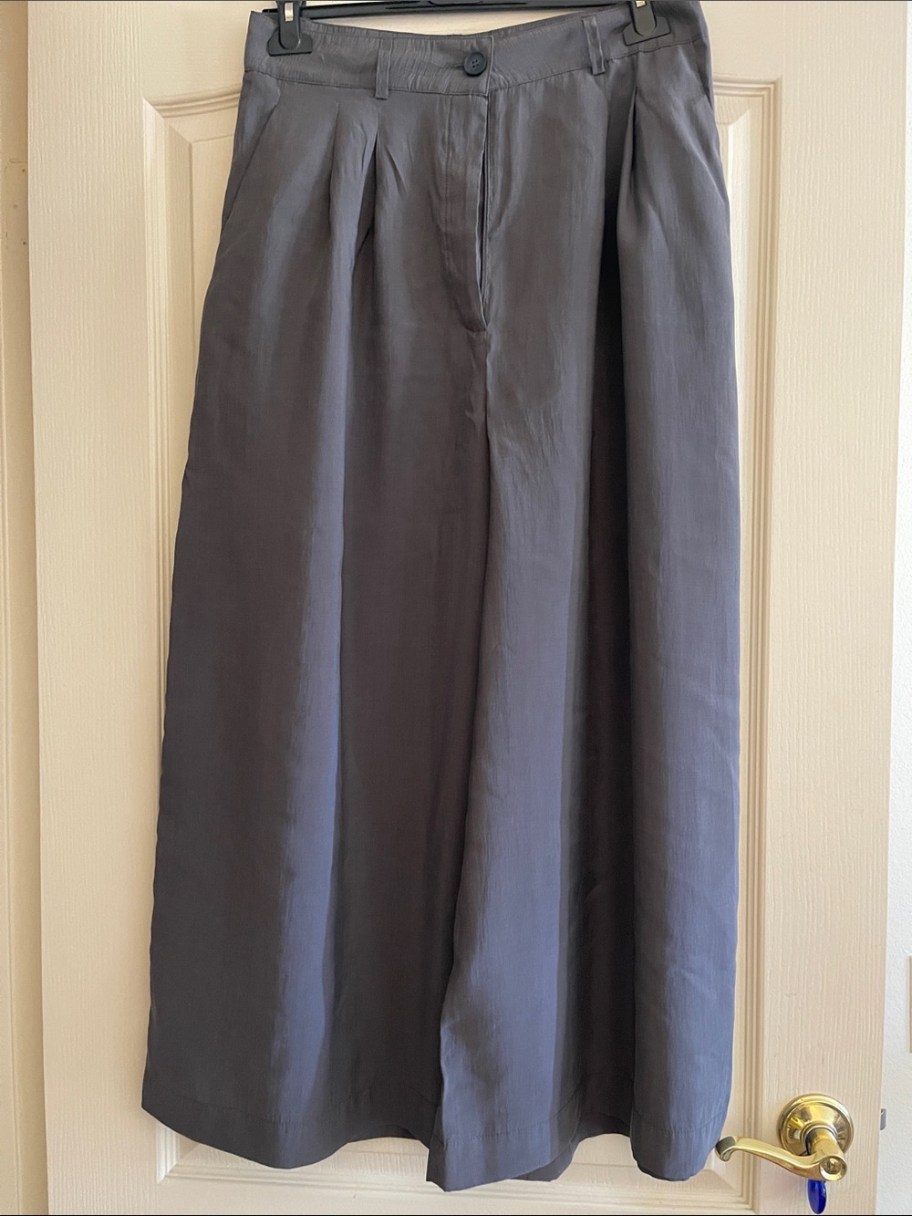 🔥 Zara Slate Gray wide length pants